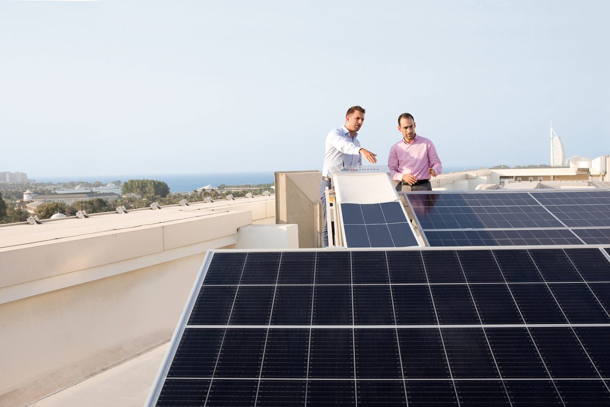 Dubai solar test facility